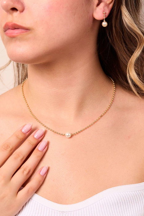 Heliophilia Silver Conjunto de collar y pulsera de metal Dorado Heliophilia Silver Conjunto de collar y pulsera de metal Dorado